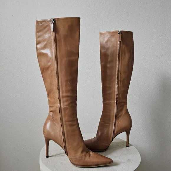 Gucci leather knee high boots - Picture 8 of 16